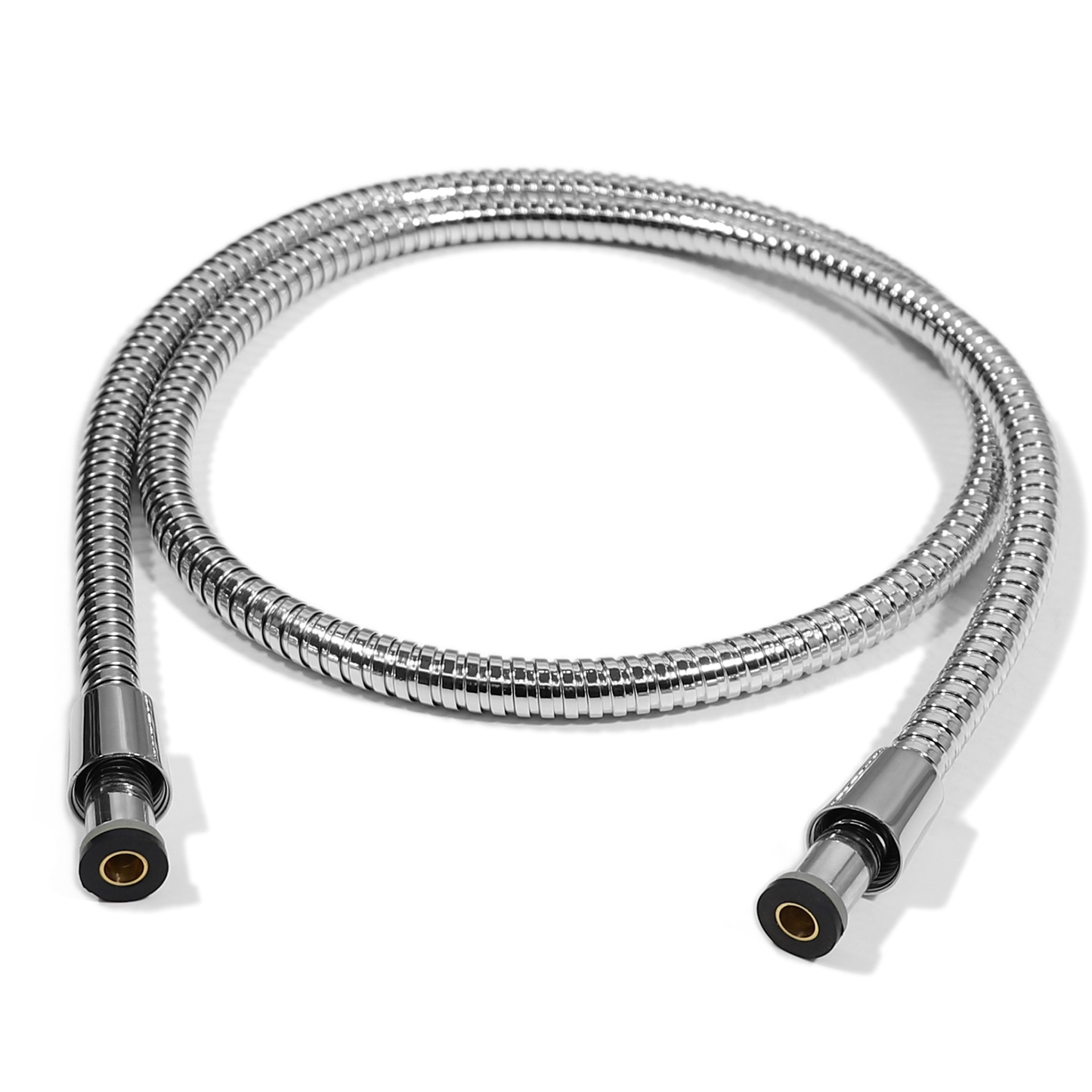 MakeFit Shower Head Hose 59 Inches, Stainless Steel Shower Head Hose with Brass Nuts, Universal Replacement for Handheld Shower Head Hose
